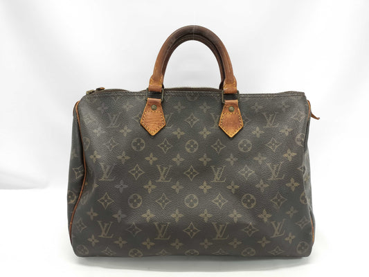 LOUIS VUITTON Speedy 35 VI863 Boston Bag