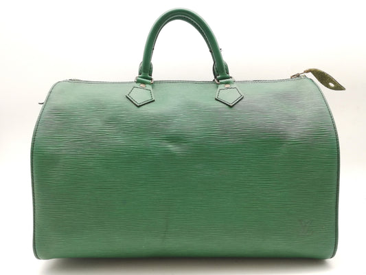 LOUIS VUITTON Epi Speedy 35 M42994 Green Handbag