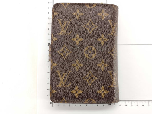 LOUIS VUITTON Monogram LOUIS VUITTON Monogram M61207 Porte Papier Zip Wallet