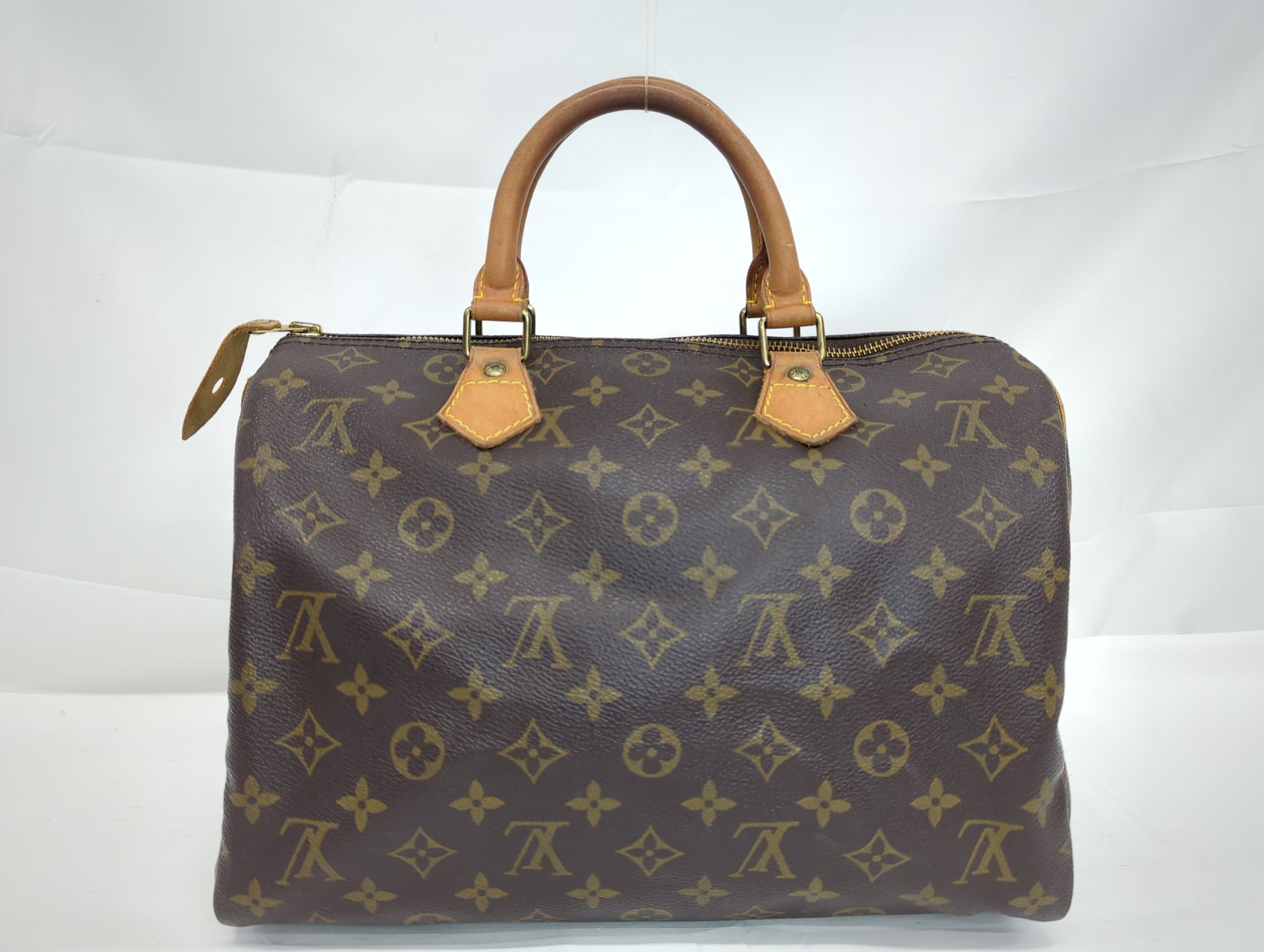 LOUIS VUITTON M41526 Monogram Speedy 30 Boston Bag