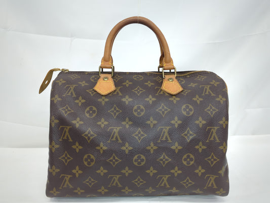 LOUIS VUITTON M41526 Monogram Speedy 30 Boston Bag