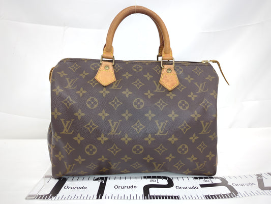 LOUIS VUITTON M41526 Monogram Speedy 30 Boston Bag