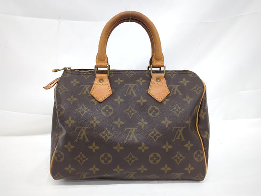 LOUIS VUITTON M41528 Monogram Speedy 25 Boston Bag