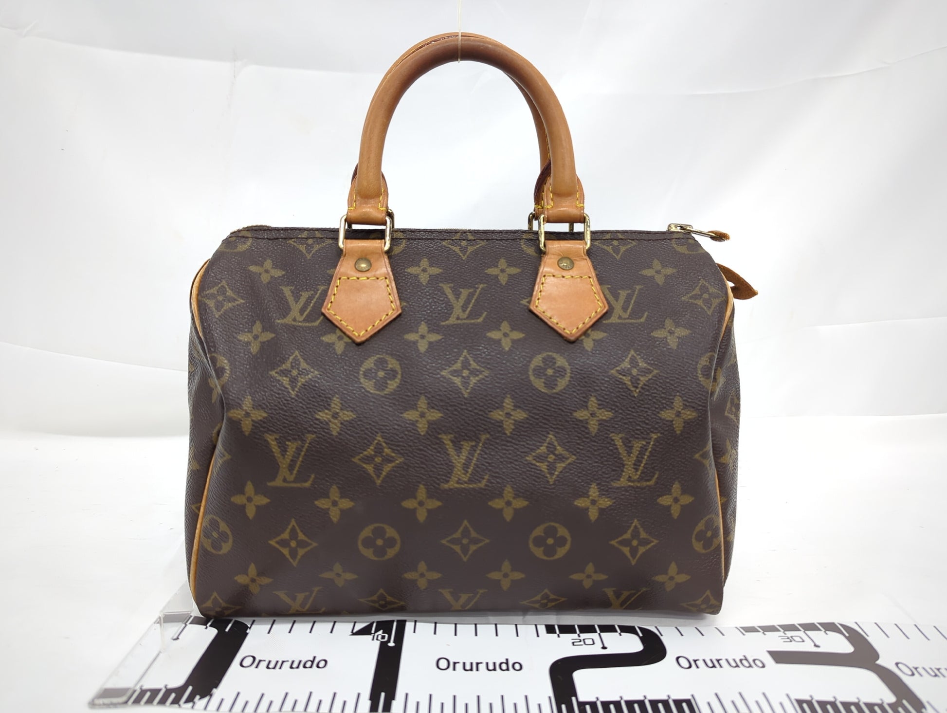 LOUIS VUITTON M41528 Monogram Speedy 25 Boston Bag