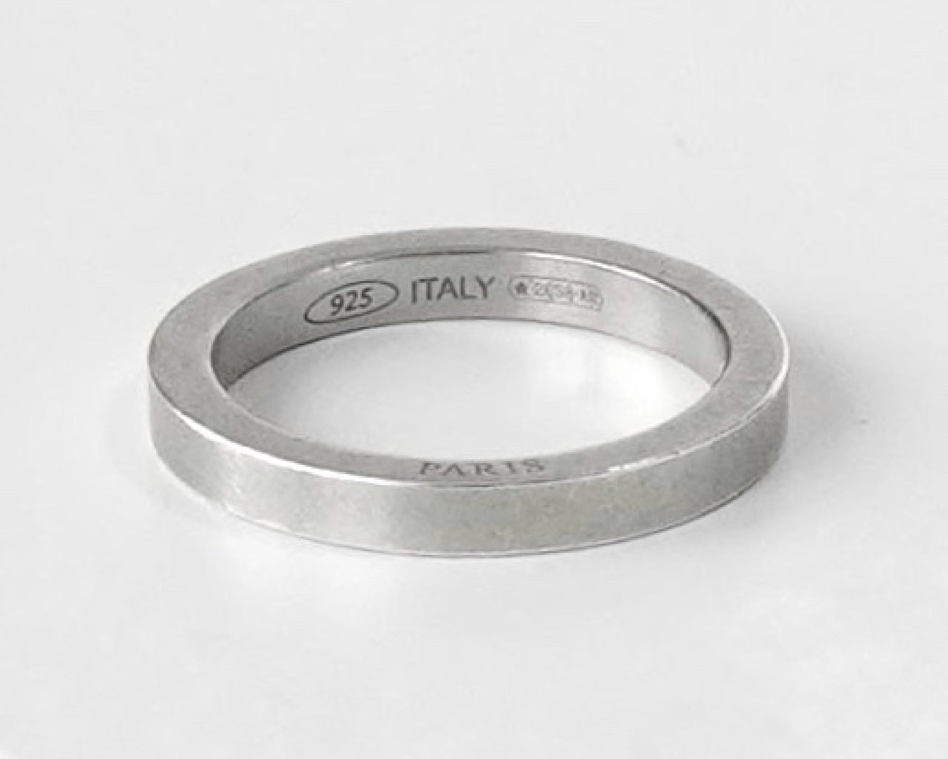 Maison Margiela Logo Silver 925 Ring, Size 9, with Box