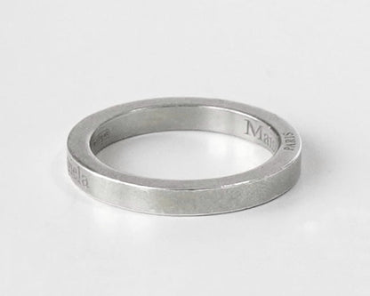 Maison Margiela Logo Silver 925 Ring, Size 9, with Box