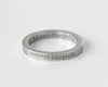 Maison Margiela Logo Silver 925 Ring, Size 9, with Box