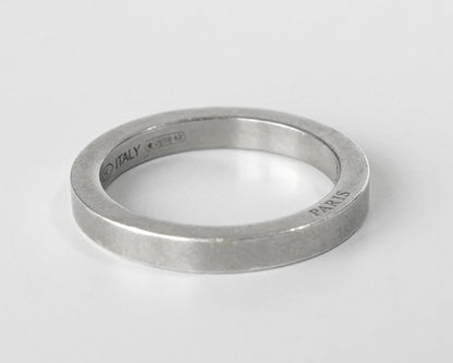Maison Margiela Logo Silver 925 Ring, Size 9, with Box