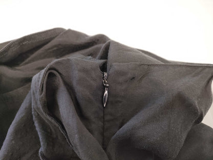 Ys Yohji Yamamoto Thin Modified Cami Dress in Black