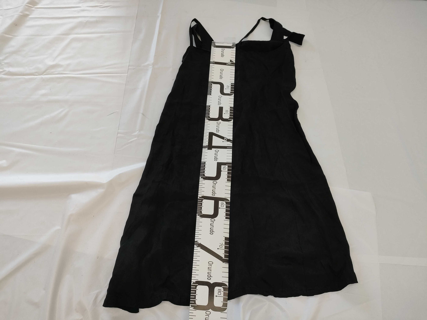 Ys Yohji Yamamoto Thin Modified Cami Dress in Black