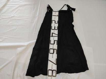 Ys Yohji Yamamoto Thin Modified Cami Dress in Black