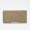 HERMES HERMES Evelyn Wallet Billfold Etoupe Chevre □N Stamp Billfold