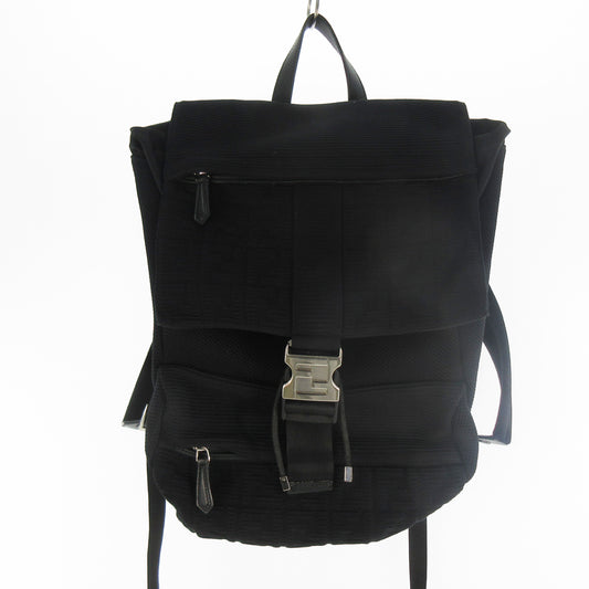 FENDI Zucca pattern backpack FF 7VZ066 AGQX 219-3262 Black Backpack