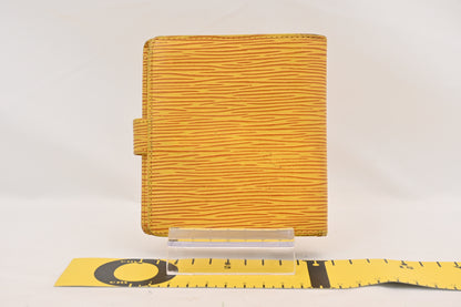 LOUIS VUITTON Epi Porte-Biere Compact Bi-fold Wallet Compact Wallet