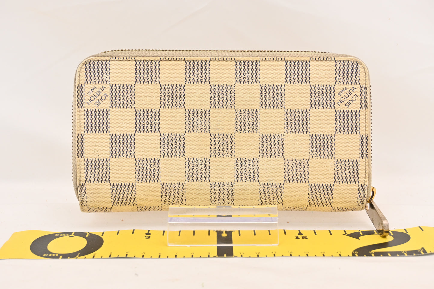 LOUIS VUITTON Damier Azur Zippy Wallet Long Wallet N60019 Wallet