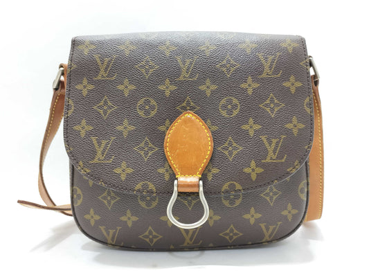 LOUIS VUITTON Monogram Saint-Cloud GM Shoulder Bag M51242 Shoulder Bag