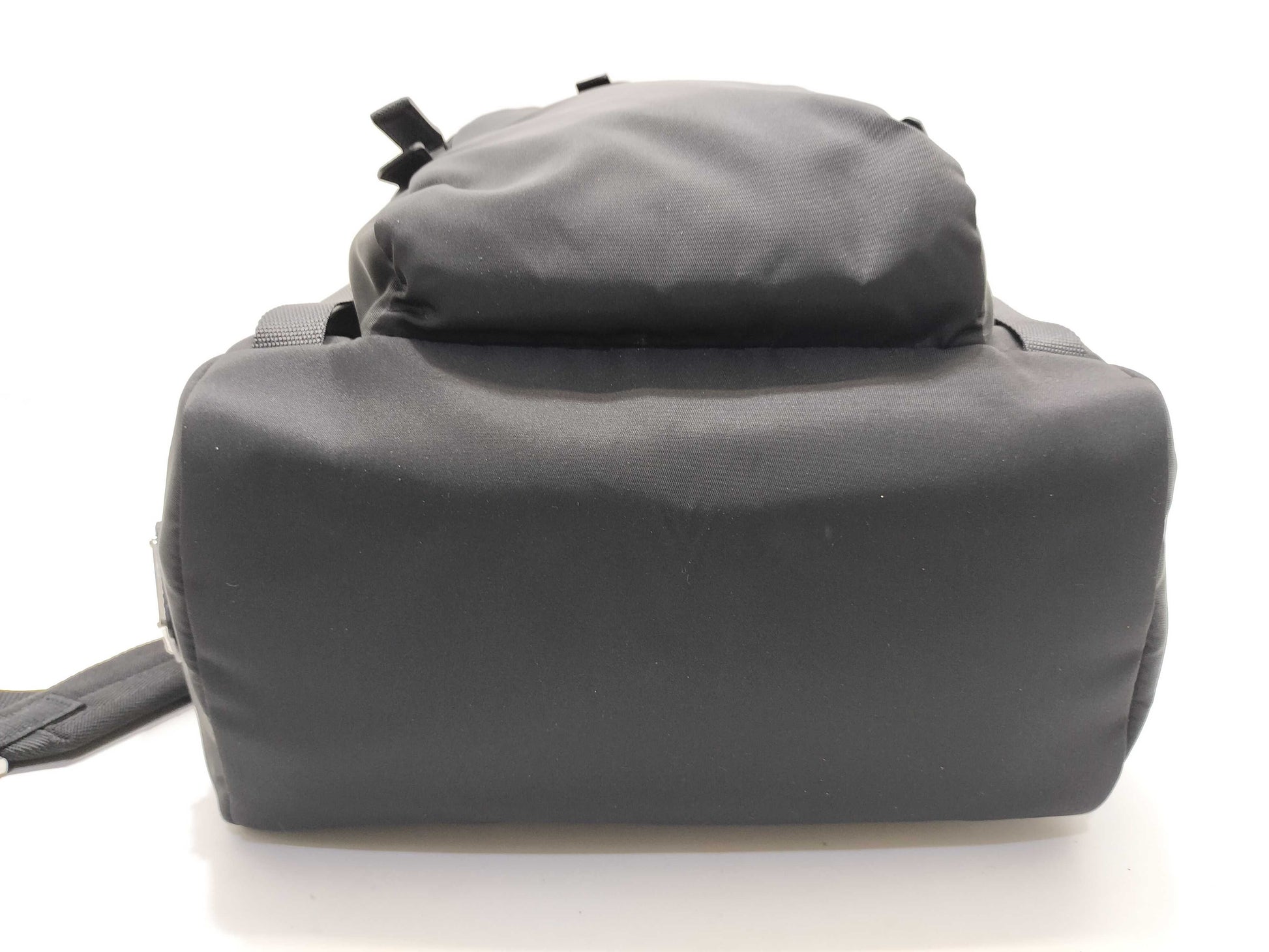 PRADA Tessuto Nylon Backpack in Black 