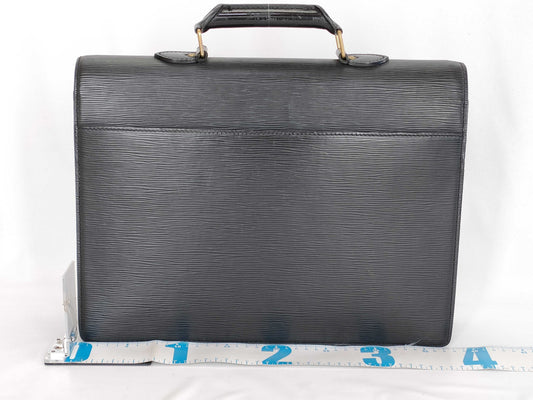 LOUIS VUITTON Epi M54422 Serviet Conseiller Noir SR0062 Business Bag