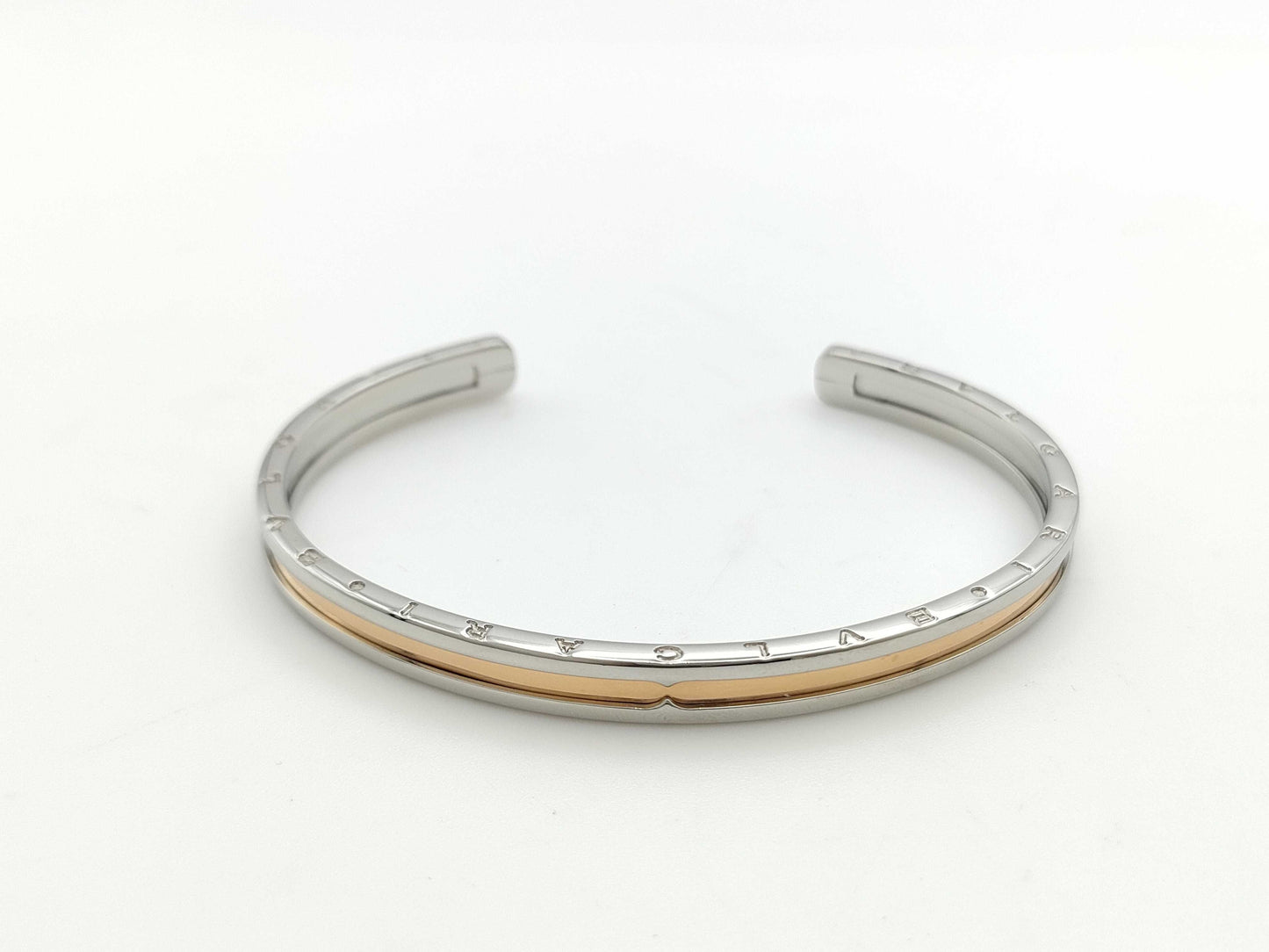 BVLGARI B.zero1 Open ml Stainless Steel/750 15.3g Bracelet/Bangle 