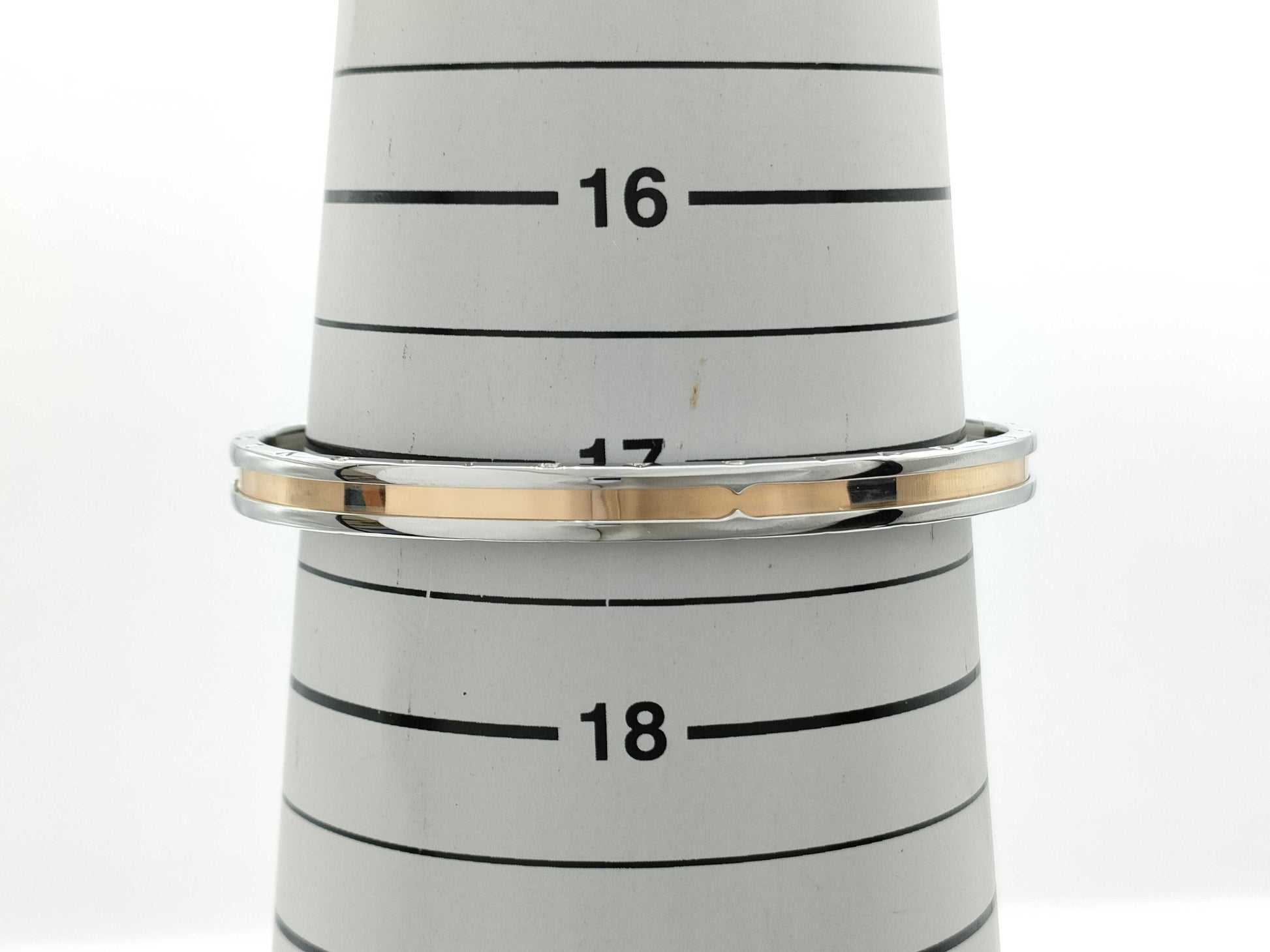 BVLGARI B.zero1 Open ml Stainless Steel/750 15.3g Bracelet/Bangle 