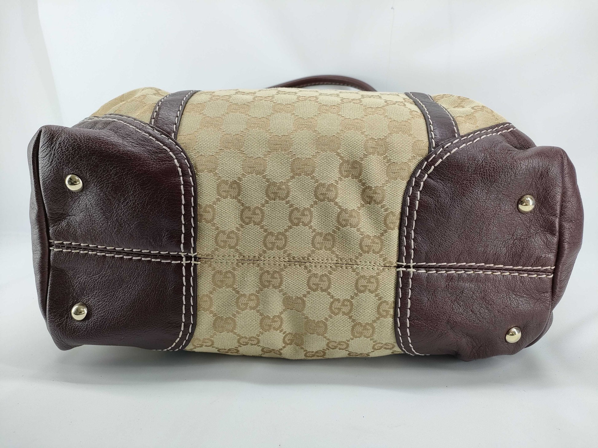 GUCCI GG canvas bag Gucci tote bag