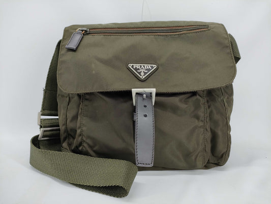 PRADA nylon shoulder bag
