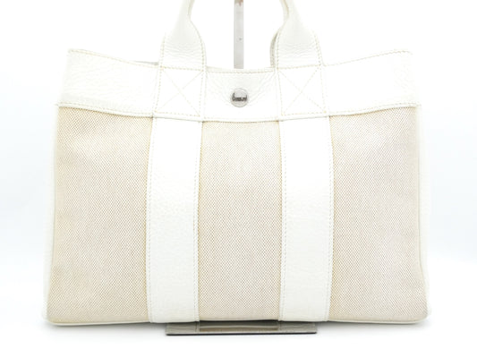HERMES Foul Tote PM □J Stamp Tote Bag