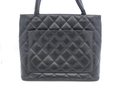 CHANEL Reissue Tote Bag Caviar Skin Coco Mark