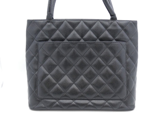 CHANEL Reissue Tote Bag Caviar Skin Coco Mark