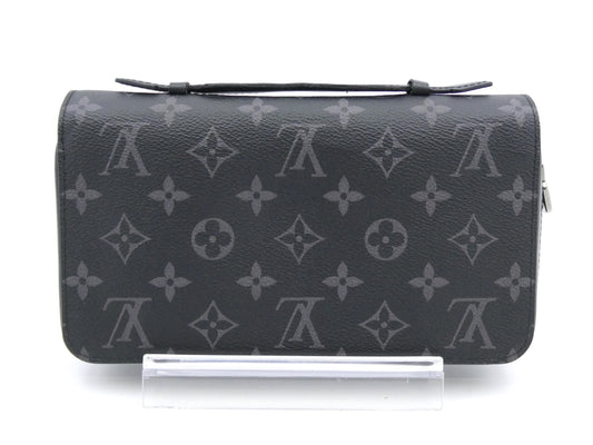 LOUIS VUITTON Monogram Eclipse Zippy XL IC-activated Wallet