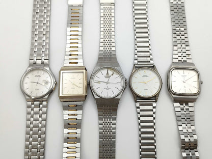 CITIZEN 5-piece watch collection Watch collection 
