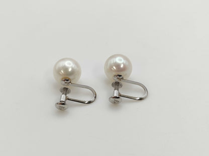 Pearl diameter approx. 8.3mm*2 / Pearl diameter approx. 7.5mm-7.9mm Diamond PT900/K18 40.4g Other small items 