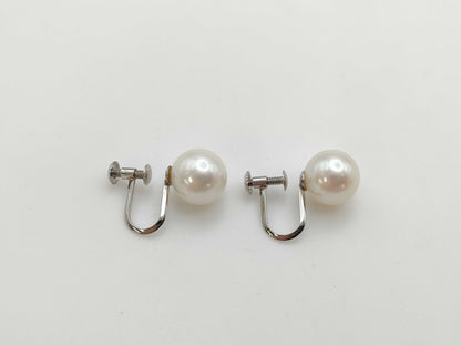 Pearl diameter approx. 8.3mm*2 / Pearl diameter approx. 7.5mm-7.9mm Diamond PT900/K18 40.4g Other small items 