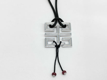 Cartier Dragon Wishknot Ruby Necklace in 750 White Gold, 24.0g 