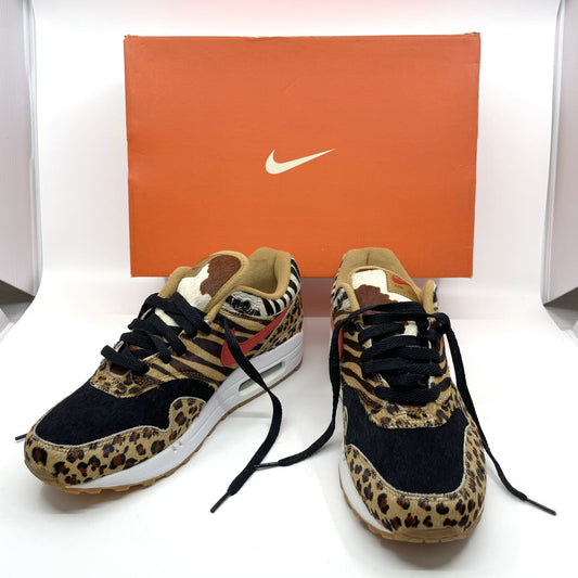 NIKE AIR MAX 1 DLX Animal Pack AQ0928-700 Atmos Sneakers Black Tag Size 27cm Unused Sneakers