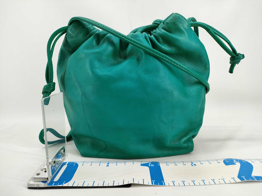 LOEWE Anagram Nappa Leather Drawstring Bag Shoulder Bag