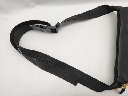 VERSACE Medusa Logo Leather Waist Bag