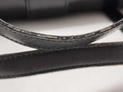 CELINE Leather Gancini Handbag