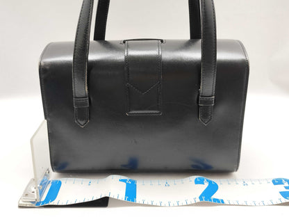 CELINE Leather Gancini Handbag