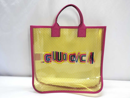 GUCCI vinyl tote bag