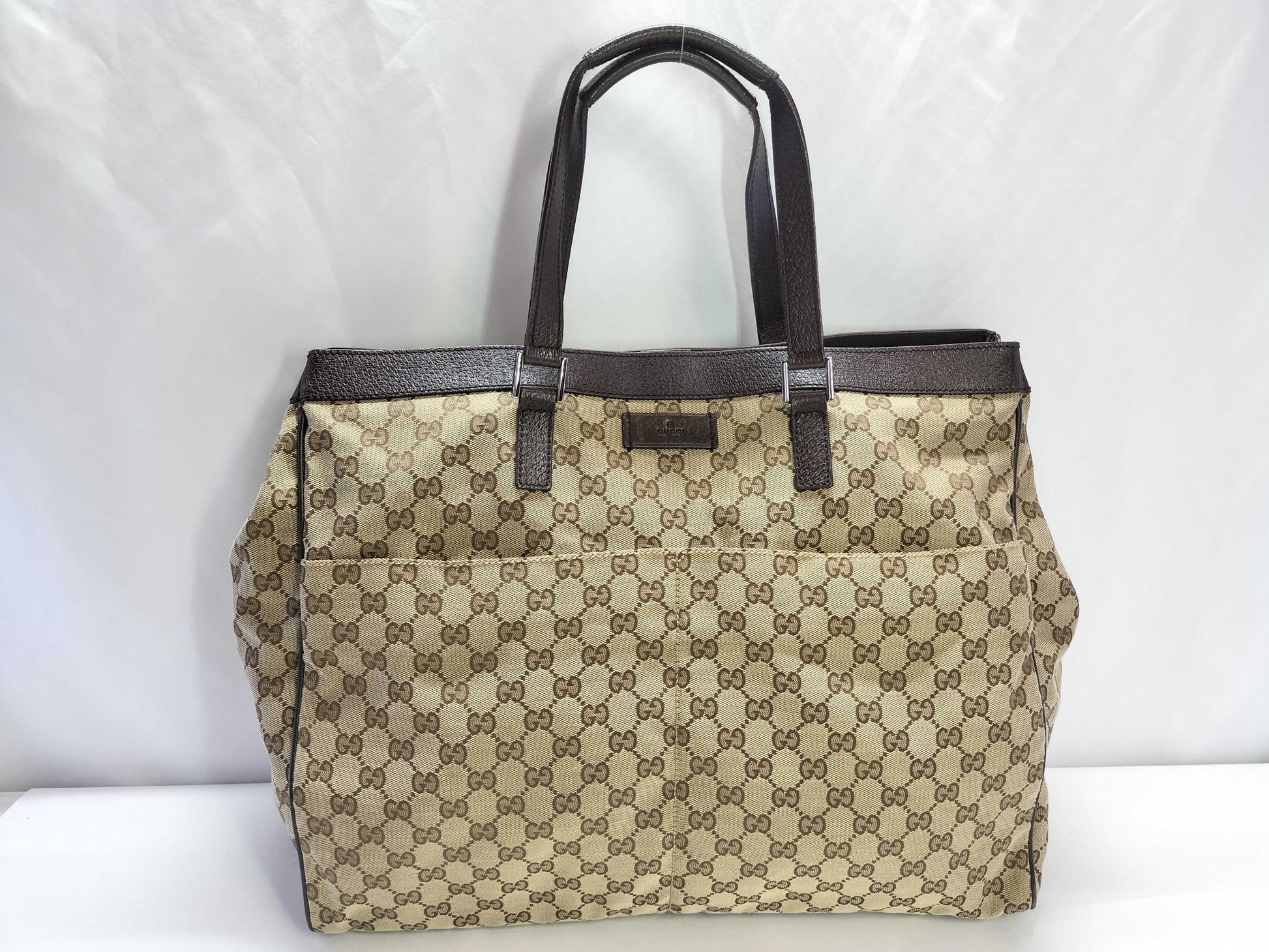 GUCCI GG Canvas Tote Bag