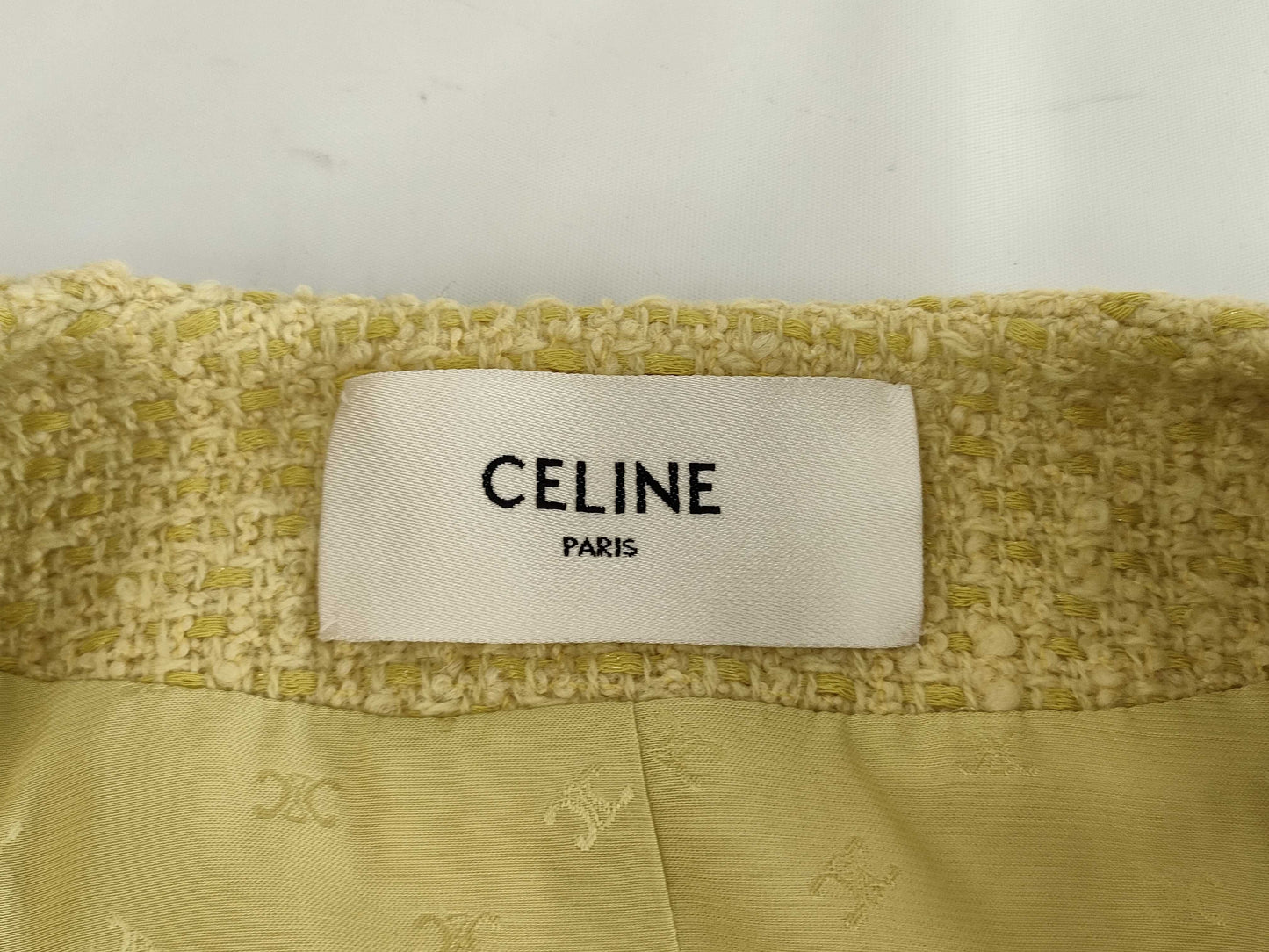 CELINE Tweed Jacket Size 38