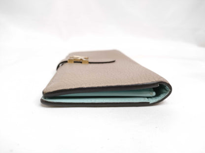 LOUIS VUITTON Taurillon LV Vertical Wallet