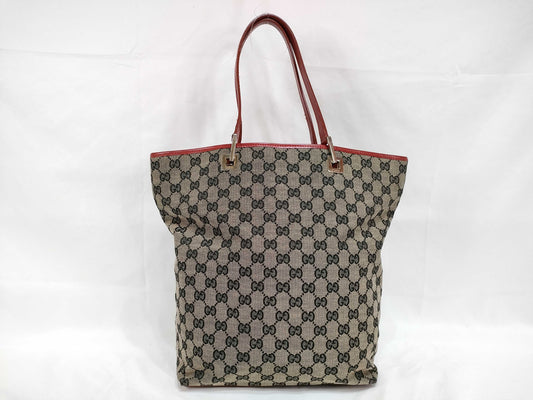 GUCCI GG Canvas Shoulder Bag Handbag