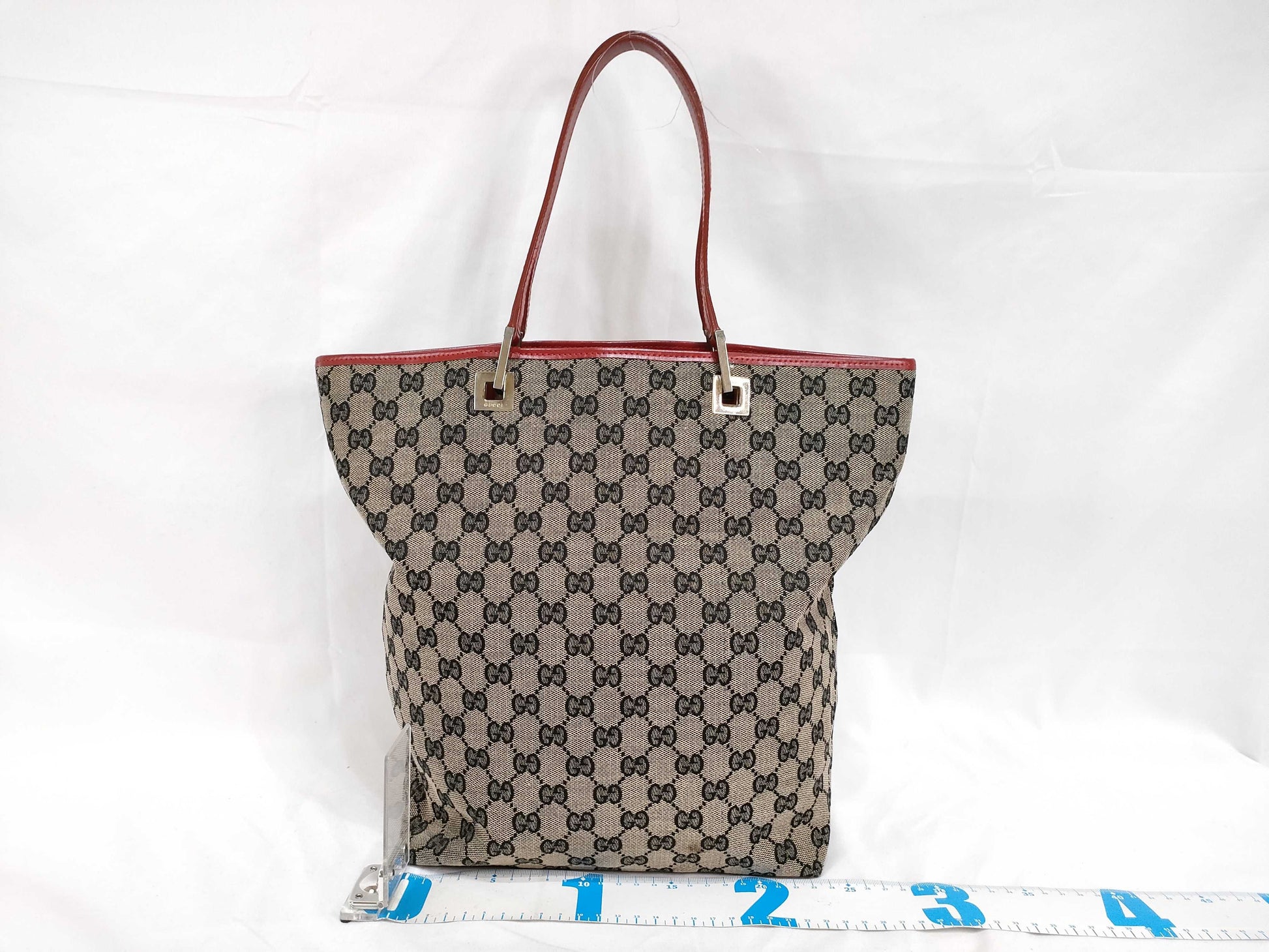 GUCCI GG Canvas Shoulder Bag Handbag