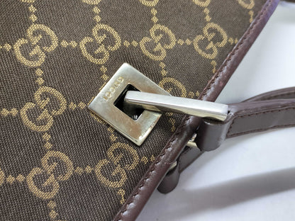 GUCCI GG Canvas Shoulder Bag Tote Bag