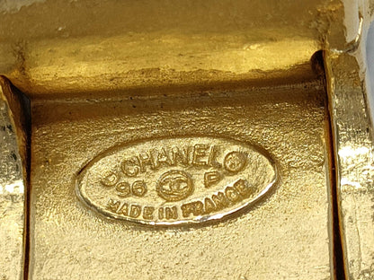 CHANEL Whistle Gold Chain Necklace 96P Necklace