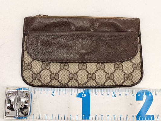 GUCCI GG Supreme GUCCI Old GG Supreme Pouch Multi-Case Pouch