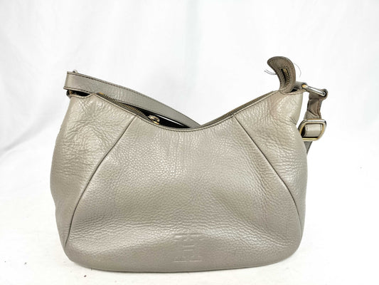 HIROFU HIROFU Leather H Logo Shoulder Bag