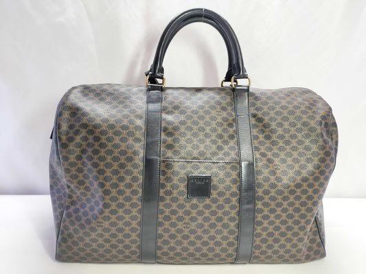 CELINE Macadam Boston Bag, Black